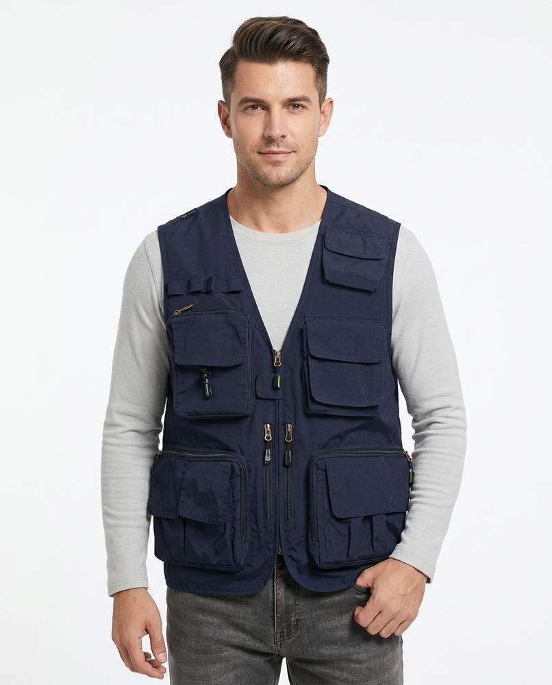 53 Degrees Outlet - Ellan | Multi-Pocket Functional Vest Men