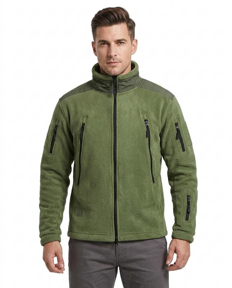 53 Degrees Outlet - Nikar | High-Collar Warm Fleece Jacket Men