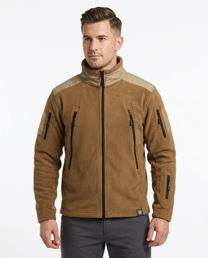 53 Degrees Outlet - Nikar | High-Collar Warm Fleece Jacket Men