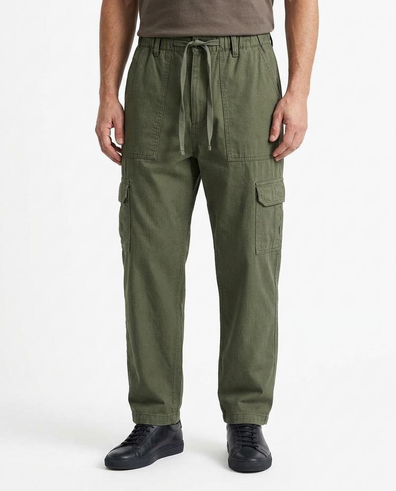 53 Degrees Outlet - Lalev | Wide-Leg Cotton Pants Unisex